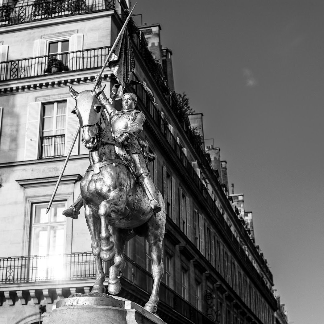 Statue of Joan of Arc Paris 1